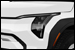 Kia EV3 headlight photo at San Francisco in izmo Kia