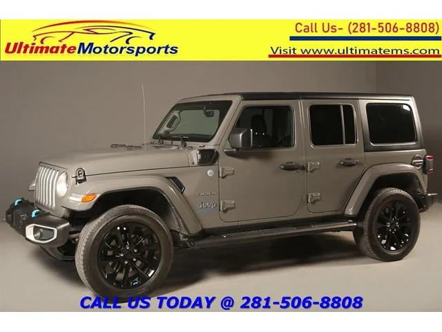 SEMINUEVOS JEEP Wrangler 2023 Sahara 4xe HARDTOP PLUG-IN HYBRID 4x4 NAV CAM a Estados en autogozo