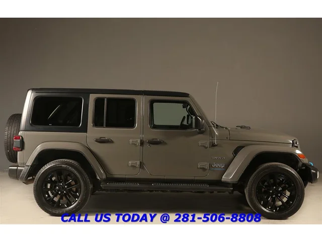 SEMINUEVOS JEEP Wrangler 2023 Sahara 4xe HARDTOP PLUG-IN HYBRID 4x4 NAV CAM a Estados en autogozo