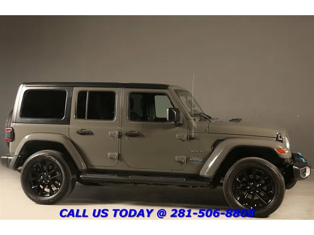SEMINUEVOS JEEP Wrangler 2023 Sahara 4xe HARDTOP PLUG-IN HYBRID 4x4 NAV CAM a Estados en autogozo