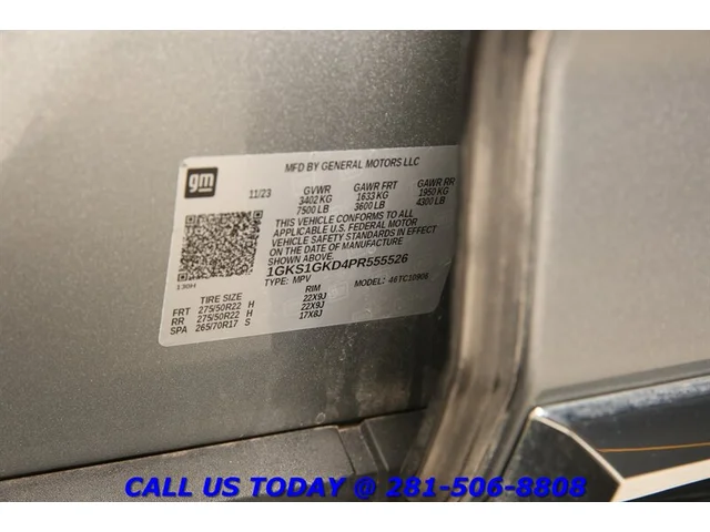 SEMINUEVOS GMC Yukon 2023 XL SLT NAV DVD ADAPTCRUISE 360CAM 7PAS 54K Mi a Estados en autogozo