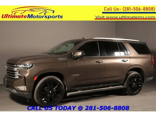 SEMINUEVOS CHEVROLET Tahoe 2021 High Country 4x4 NAV PANO ADAPT CAPTAIN CAM a Estados en autogozo