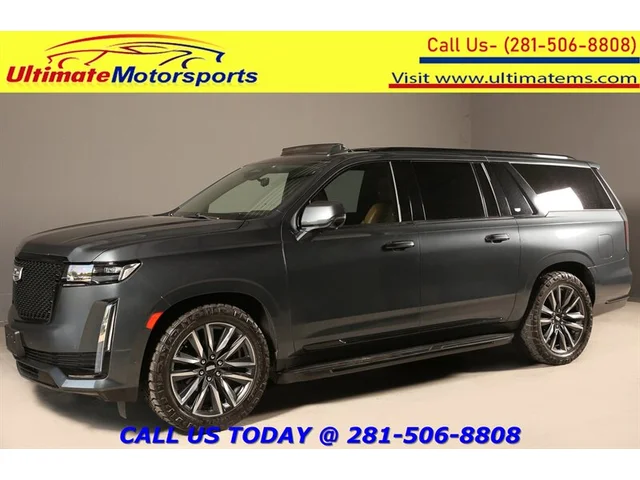 SEMINUEVOS CADILLAC Escalade 2021 ESV Sport 4x4 NAV HUD PANO SUPERCRUISE AKG a Estados en autogozo