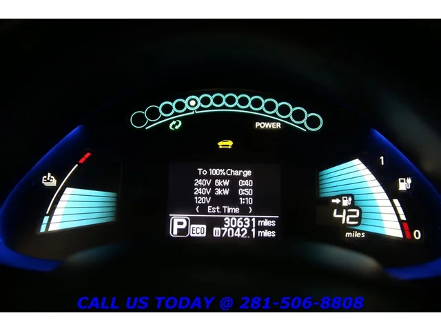 SEMINUEVOS NISSAN LEAF 2017 SL PREM PKG NAV QUICK CHARGE HEATSEAT 30K MLS a Estados en autogozo