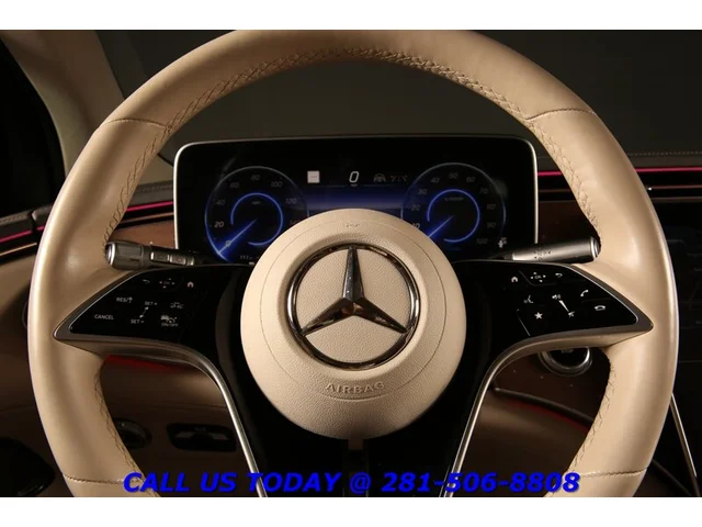 SEMINUEVOS MERCEDES-BENZ EQS450 4MATIC 2023 AWD 3ROW 7PASS NAV HUD PANO BURMSTER SELFDRVE a Estados en autogozo