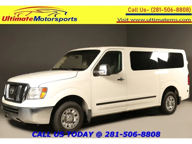 SEMINUEVOS NISSAN NV 2017 NV 3500 SV TECH 12-PASS NAV CAMERA 21K Mi a Estados en autogozo