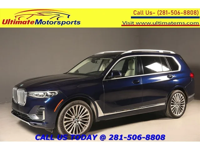 SEMINUEVOS BMW X7 2021 xDrive40i AWD NAV HUD PANO ACTIVE CRUISE LUX a Estados en autogozo