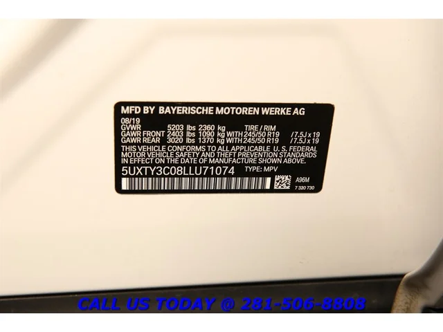 SEMINUEVOS BMW X3 30i NAV PANO CAM CARPLAY SPORT HEATSEATS LEATHER a Estados en autogozo