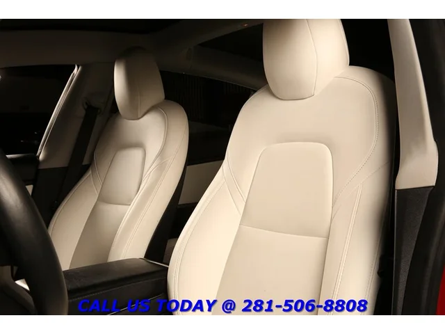 SEMINUEVOS TESLA Model 3 2020 FSD Ai AUTOPILOT NAV RED ON WHITE HEATED SEAT a Estados en autogozo