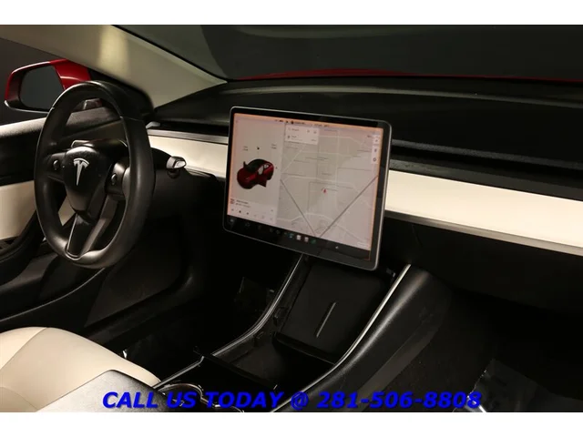 SEMINUEVOS TESLA Model 3 2020 FSD Ai AUTOPILOT NAV RED ON WHITE HEATED SEAT a Estados en autogozo