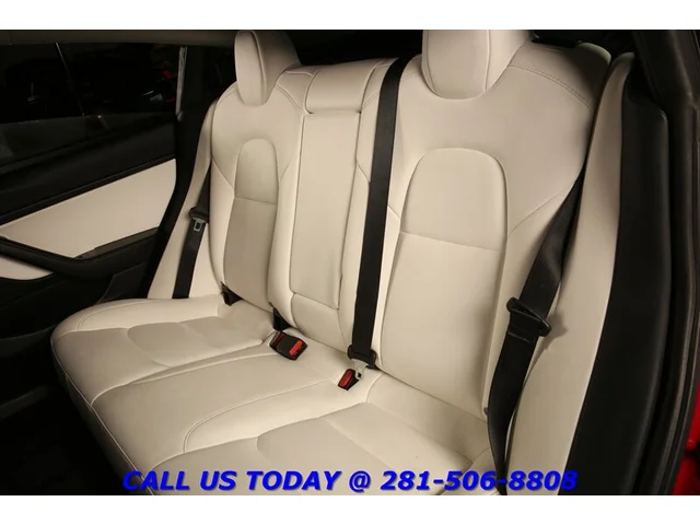 SEMINUEVOS TESLA Model 3 2020 FSD Ai AUTOPILOT NAV RED ON WHITE HEATED SEAT a Estados en autogozo