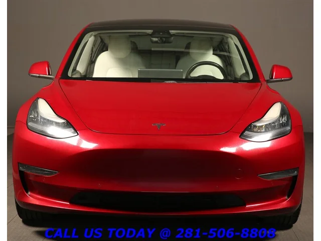 SEMINUEVOS TESLA Model 3 2020 FSD Ai AUTOPILOT NAV RED ON WHITE HEATED SEAT a Estados en autogozo