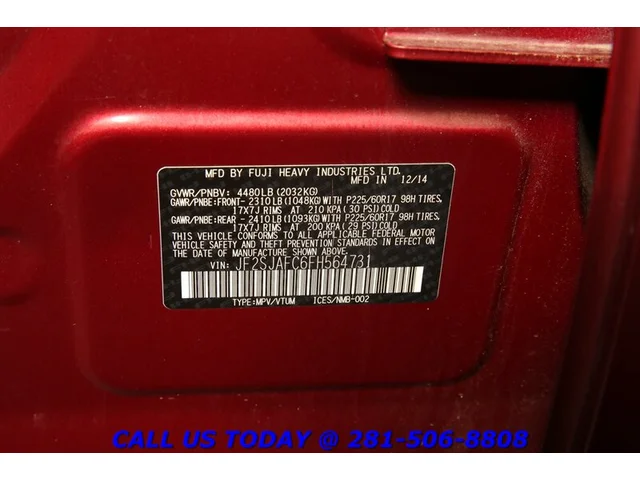 SEMINUEVOS SUBARU Forester 2015 2.5i Premium AWD PANO ADAPTCRUISE CAM EYE 79K a Estados en autogozo
