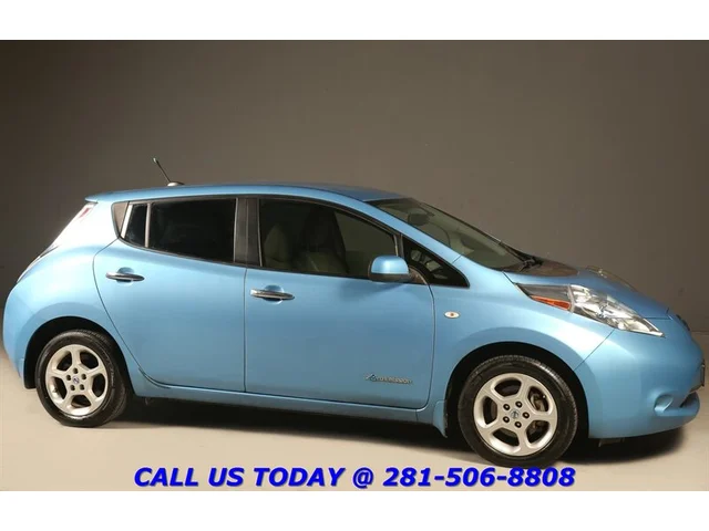 SEMINUEVOS NISSAN LEAF 2012 SV NAV HEATSEAT KEYLES BLUETOOTH 51K MLS a Estados en autogozo