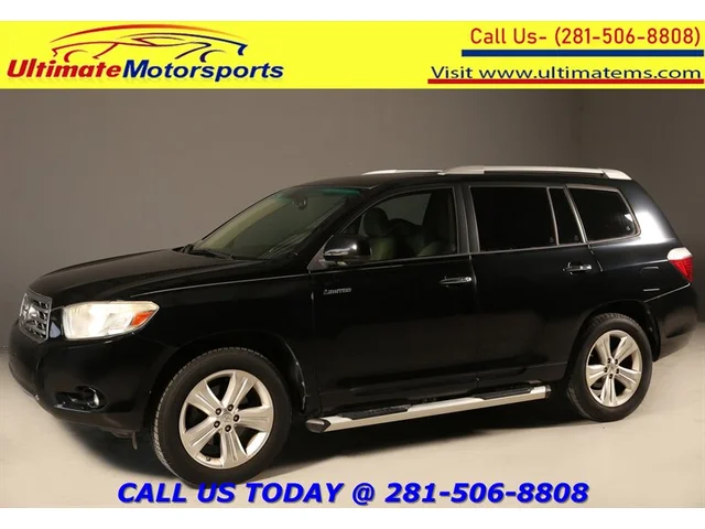 SEMINUEVOS TOYOTA Highlander 2009 Limited NAV SUN HEATSEAT CAMERA JBL 3ROW a Estados en autogozo