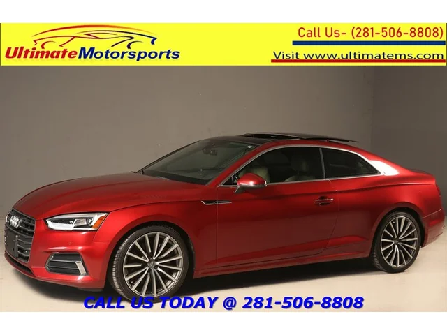SEMINUEVOS AUDI A5 2018 2.0T Quattro Premium Plus COUPE AWD NAV 85K a Estados en autogozo