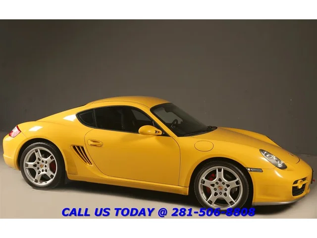 SEMINUEVOS PORSCHE Cayman 2006 S NAV LEATHER SPEED YELLOW SPOILER 19