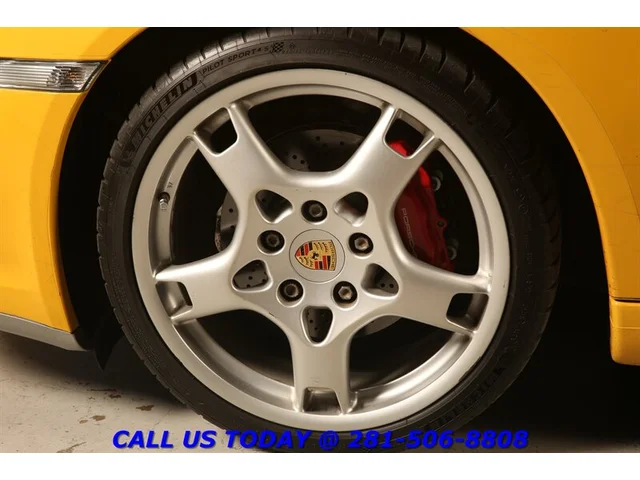 SEMINUEVOS PORSCHE Cayman 2006 S NAV LEATHER SPEED YELLOW SPOILER 19