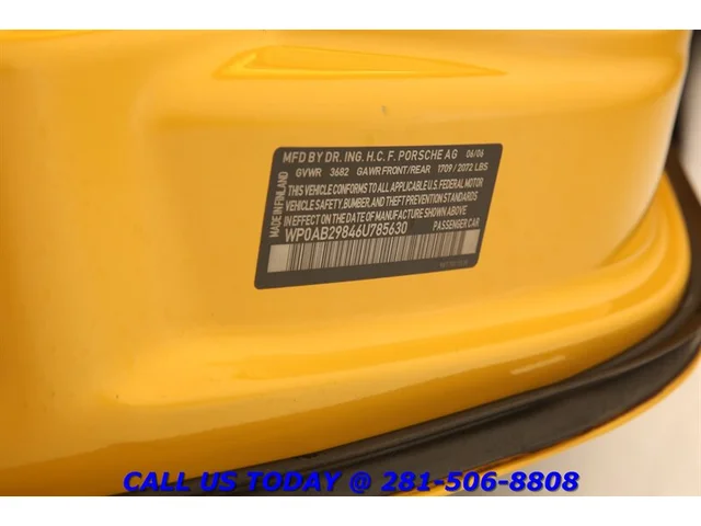 SEMINUEVOS PORSCHE Cayman 2006 S NAV LEATHER SPEED YELLOW SPOILER 19