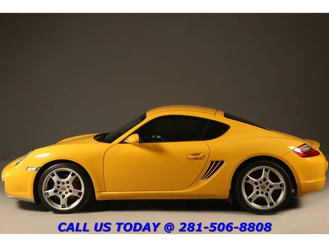SEMINUEVOS PORSCHE Cayman 2006 S NAV LEATHER SPEED YELLOW SPOILER 19