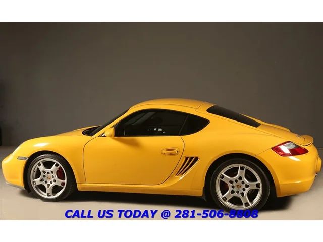 SEMINUEVOS PORSCHE Cayman 2006 S NAV LEATHER SPEED YELLOW SPOILER 19