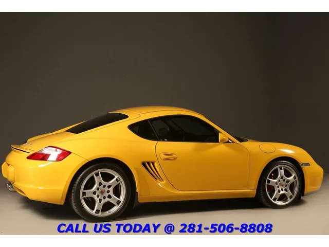 SEMINUEVOS PORSCHE Cayman 2006 S NAV LEATHER SPEED YELLOW SPOILER 19