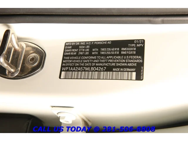 SEMINUEVOS PORSCHE Macan 2021 AWD NAV PANO SPORT HEAT/COOL SEAT 63K MLS a Estados en autogozo