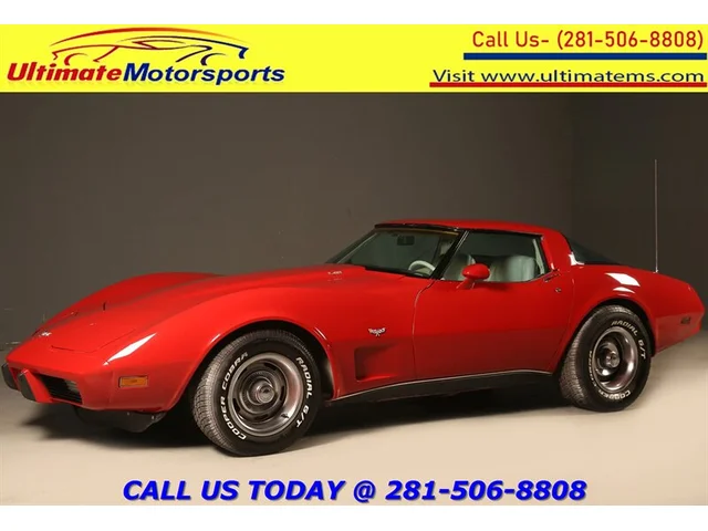 SEMINUEVOS CHEVROLET Corvette 1979 C3 COUPE 5.7L V8 MANUAL 4-SPEED 58K MLS a Estados en autogozo