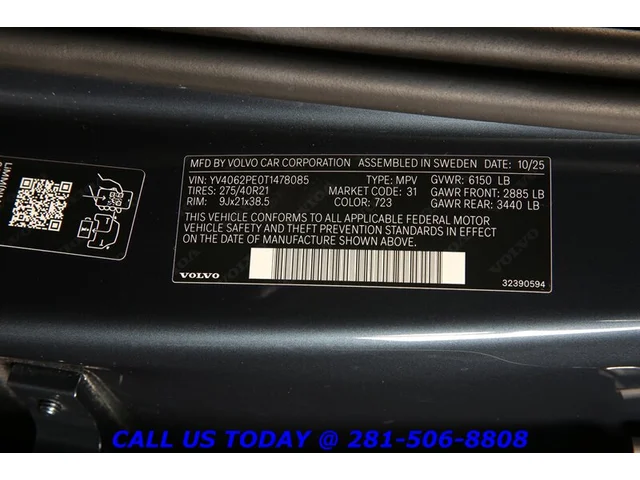 SEMINUEVOS VOLVO XC90 2026 B6 Plus AWD NAV PANO BLIS 7-PASS HARMAN 10 Mi a Estados en autogozo