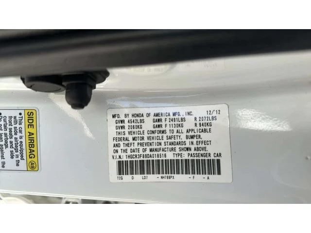 SEMINUEVOS HONDA Accord a Estados en autogozo