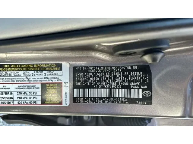 SEMINUEVOS TOYOTA Camry a Estados en autogozo