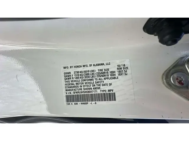 SEMINUEVOS HONDA Odyssey a Estados en autogozo