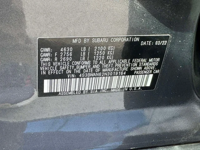SEMINUEVOS SUBARU Legacy a Estados en autogozo