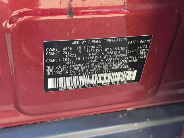 SEMINUEVOS SUBARU Outback a Estados en autogozo