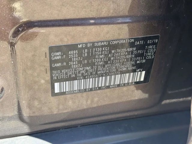 SEMINUEVOS SUBARU Outback a Estados en autogozo