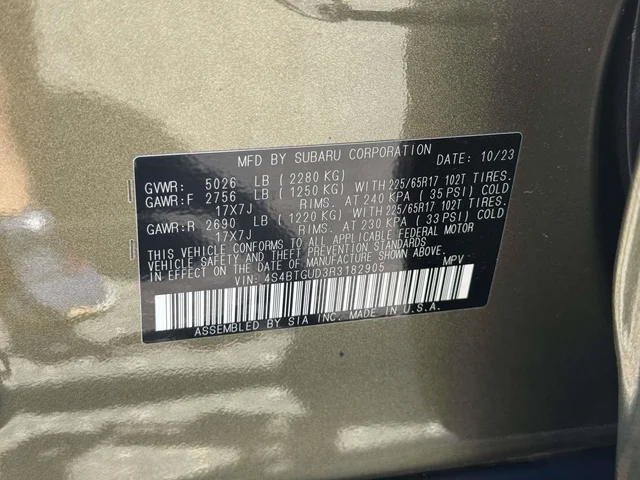 SEMINUEVOS SUBARU Outback a Estados en autogozo