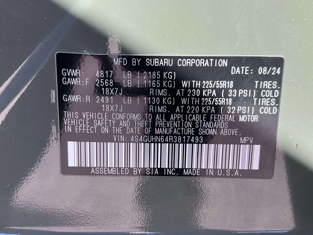 SEMINUEVOS SUBARU Crosstrek a Estados en autogozo
