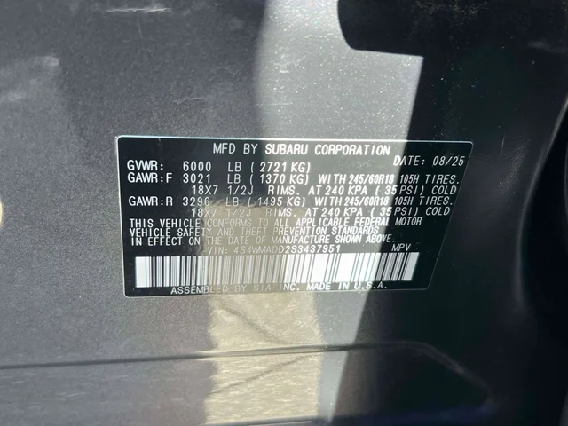 SEMINUEVOS SUBARU Ascent a Estados en autogozo