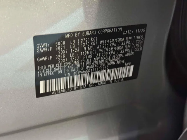 SEMINUEVOS SUBARU Ascent a Estados en autogozo
