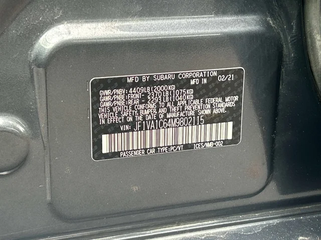 SEMINUEVOS SUBARU WRX a Estados en autogozo