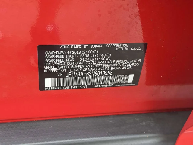 SEMINUEVOS SUBARU WRX a Estados en autogozo