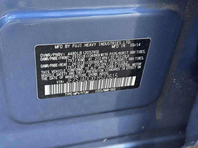 SEMINUEVOS SUBARU Forester a Estados en autogozo
