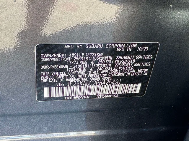 SEMINUEVOS SUBARU Forester a Estados en autogozo