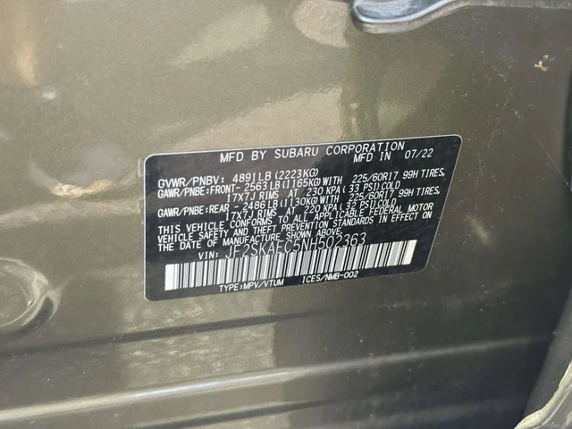 SEMINUEVOS SUBARU Forester a Estados en autogozo
