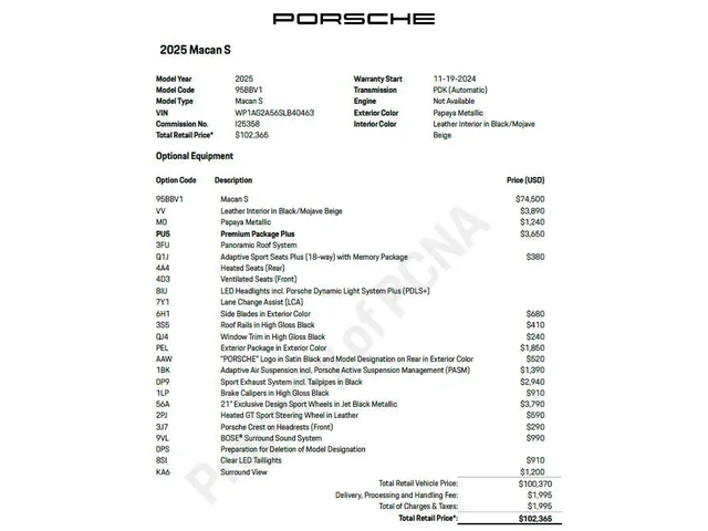 SEMINUEVOS PORSCHE Macan a Estados en autogozo