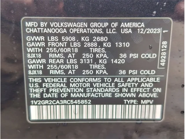 SEMINUEVOS VOLKSWAGEN Atlas a National City en Cumming Chevrolet