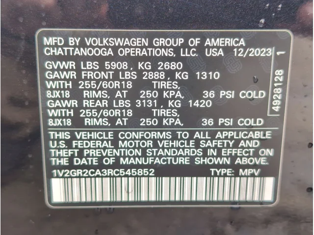 SEMINUEVOS VOLKSWAGEN Atlas a National City en Cumming Chevrolet