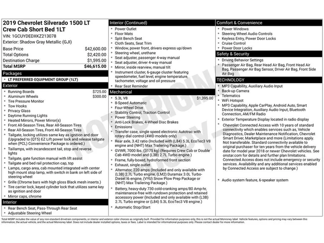 SEMINUEVOS CHEVROLET Silverado 1500 a Estados en autogozo