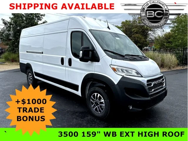 Nuevos RAM PROMASTER 3500 at Columbus in Bob Caldwell Chrysler Jeep Dodge Ram