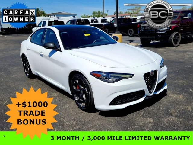 SEMINUEVOS ALFA ROMEO Giulia at Columbus in Bob Caldwell Chrysler Jeep Dodge Ram